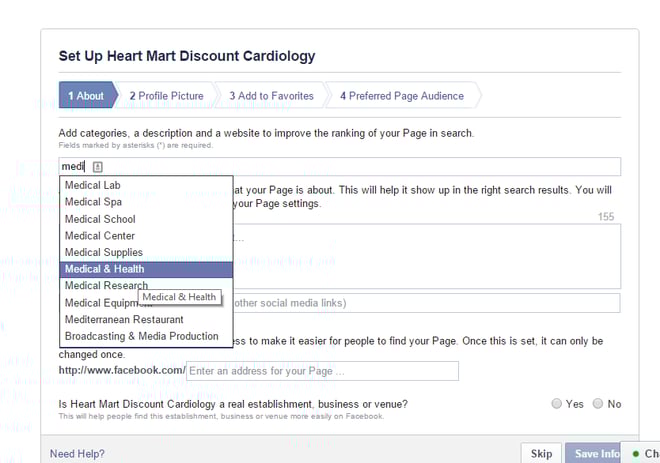 Your New Facebook Business Page
