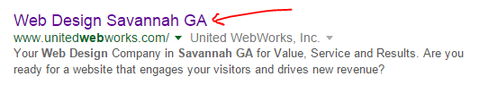 SEO mistakes United WebWorks Savannah GA